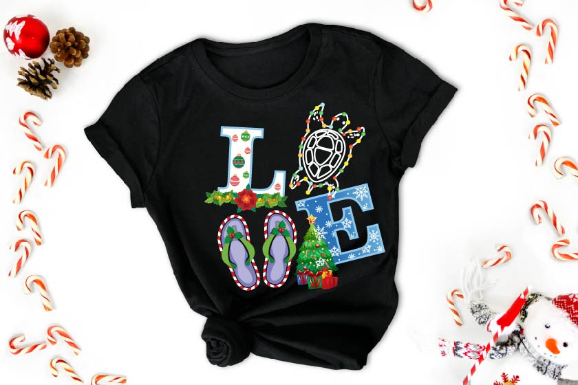 “LOVE” Christmas Shirt