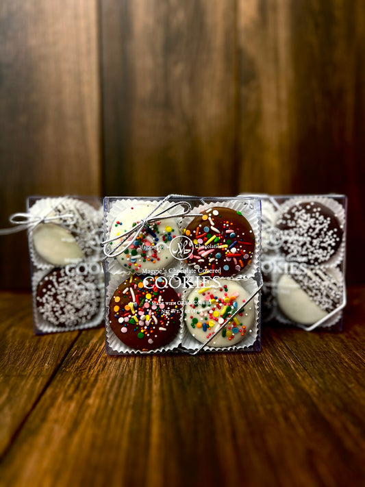 Maggie's Chocolate Covered Cookies - 4-pack