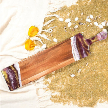 Customizable Resin Art Acacia Wooden Cutting Boards