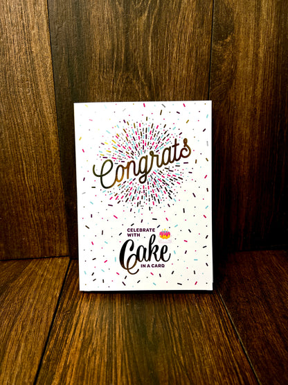 Mini Cake Celebration Cards
