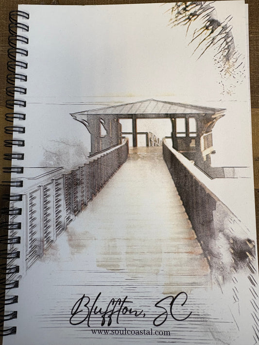 Calhoun Street Dock Spiral Notebook