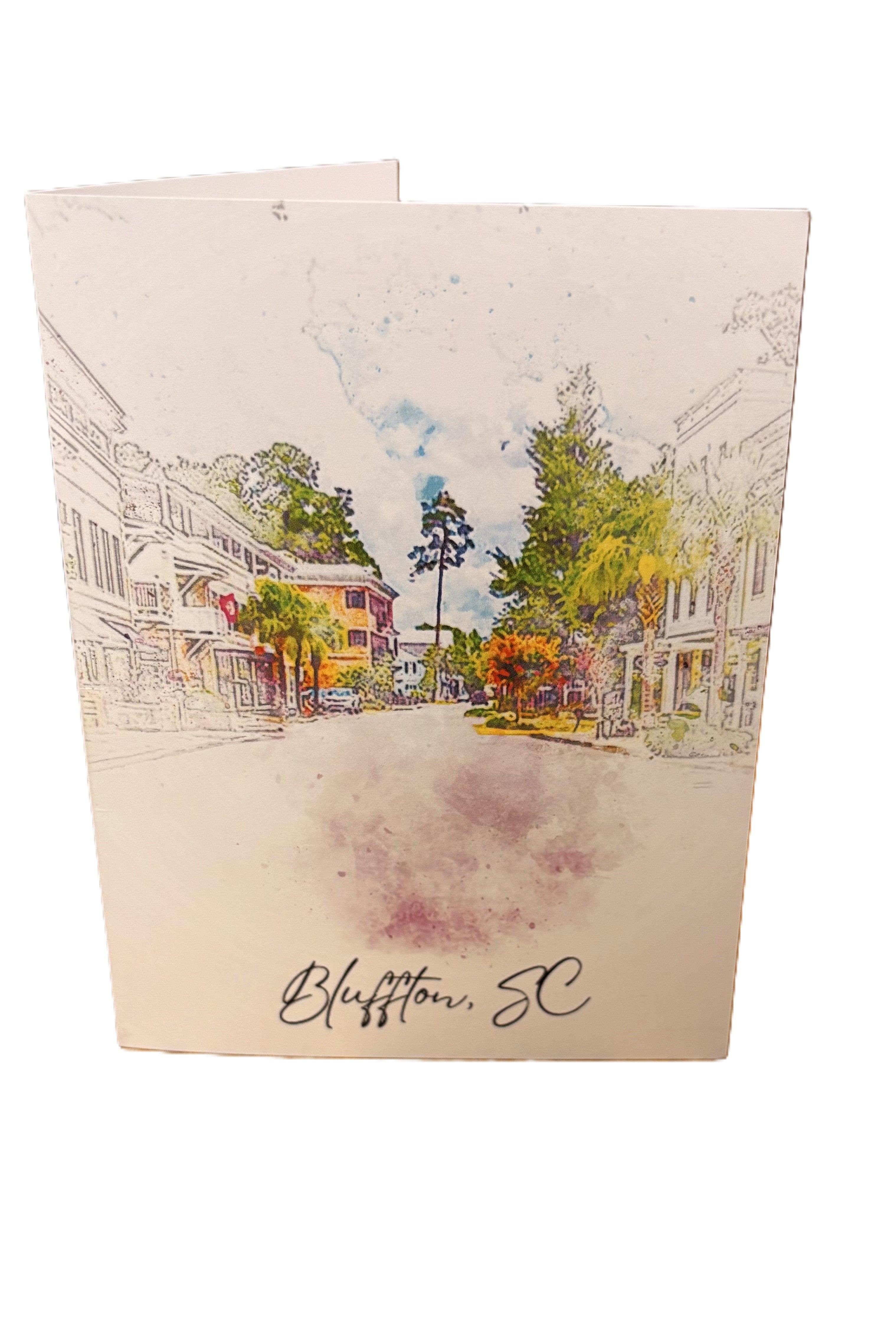 Old Town Bluffton Greeting Cards