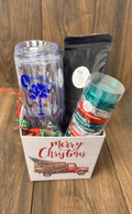 Christmas Coffee and Cookies Basket