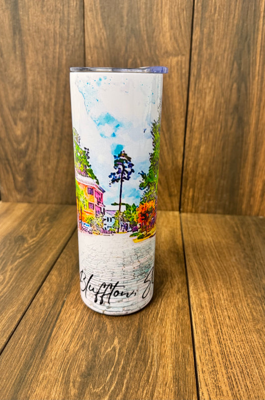 Old Town Bluffton Skinny Tumbler