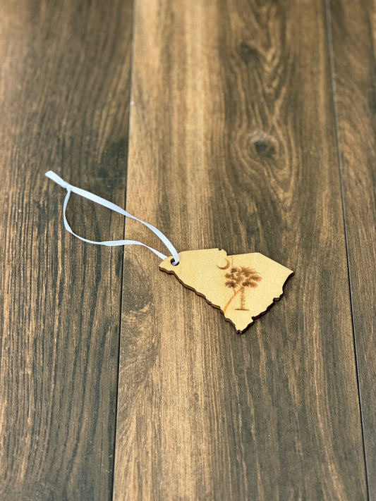 SC w/ Palmetto Tree Ornament